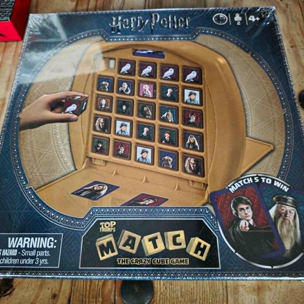 Harry Potter Top Trumps Match – Crazy Cube Game – Brand New & Sealed